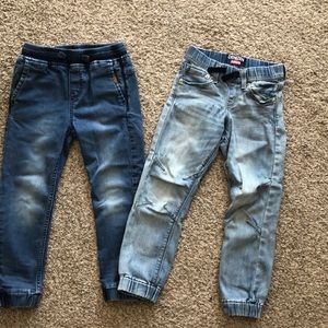 Boys Denim Joggers size 6-7